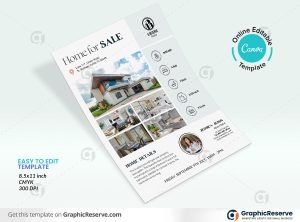 46883 Home for Sale Real Estate Flyer Design