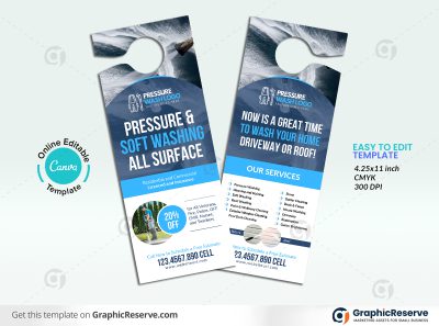 46944 Pressure Washing Door Hanger Design