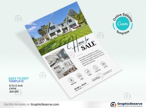 46982 Home for Sale Real Estate Flyer Design