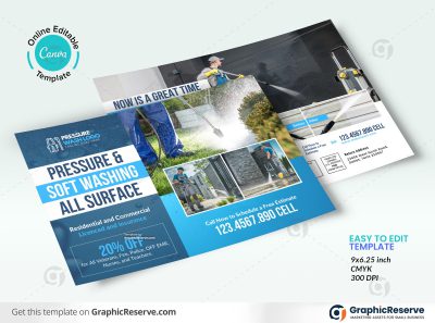 47712 Pressure Washing EDDM Mailer Design