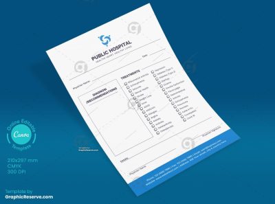 49541 Medical Diagnosis Recommendation Form