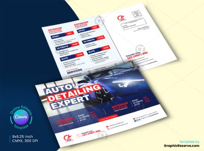 Auto Detailing Expert EDDM Mailer Front