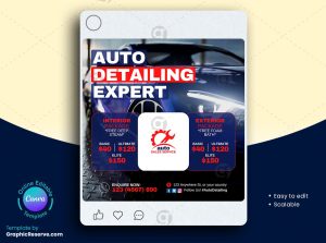 Auto Detailing Expert Instagram Post