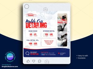 Car Detailing Instagram Post