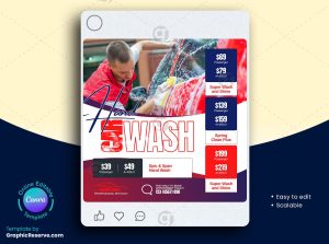 Car Wash Instagram Post