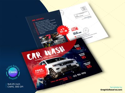 Car Wash Pricing EDDM 1v