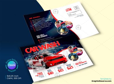Car Wash Pricing EDDM 2v