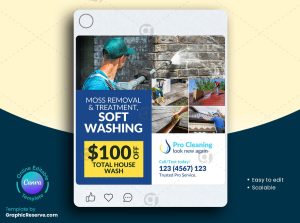 Cleaning Service Instagram Post