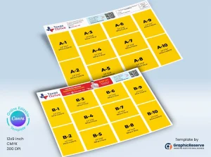 Co opp eddm postcard with ad size layout template