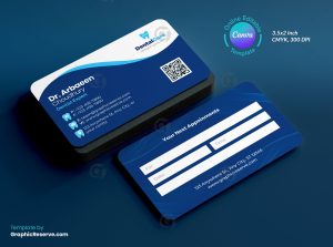 Dentist Business Card Design