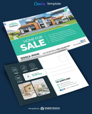Editable-Canva-Template-for-Home-for-Sale-Postcards