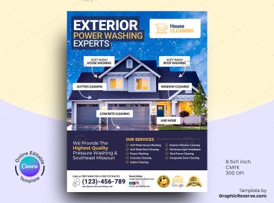 Exterior-Cleaning-Canva-Flyer-Design