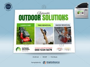 Exterior Cleaning Service Car Magnet Canva Template