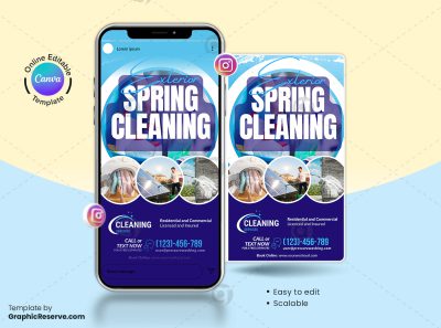 Exterior Cleaning Services Canva Instagram Story