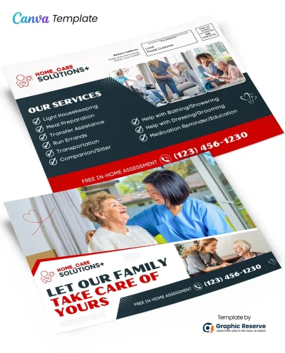 Family-Caring-EDDM-Postcard-Canva-Template