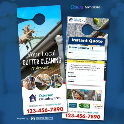 Gutter-Cleaning-Instant-Quote-Door-Hanger-Design-Template