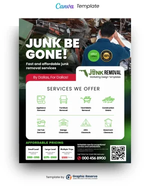 Junk-Hauling-Flyer-Design-Template