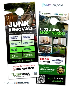 Junk-Hauling-Service-Advertising--Door-Hanger-Template