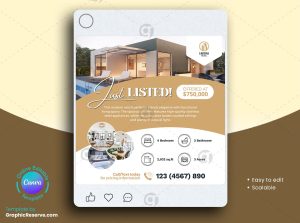 Just Listed Social Media Marketing Banner 1