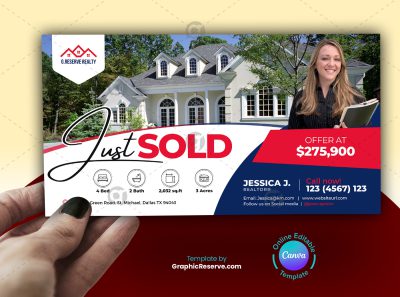 Just Sold Direct Mail EDDM Front