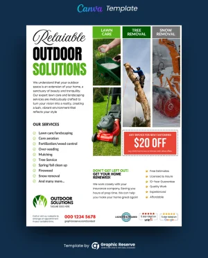Lawn-Care,-Tree,-&-Snow-Removal-Flyer-Design-Canva-Template-(2Styles)