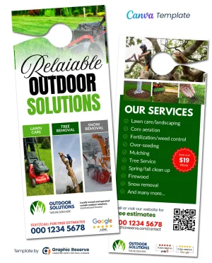 Lawn-Care,-Tree,-&-Snow-Removal-Service-Door-Hanger-Template