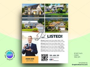Listed-Real-Estate-Broker-Canva-Flyer