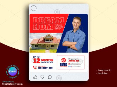 Loan Service Social Media Banner 2v