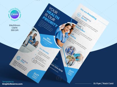 Medical DL Flyer Template 1
