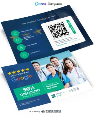 Medical-Review-PostCard-Design-Canva-Template