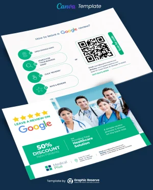 Medical-Review-Postcard-Design