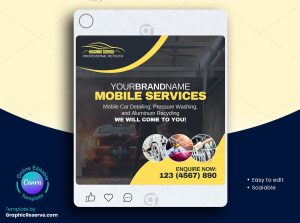 Mobile Car Wash Instagram Post