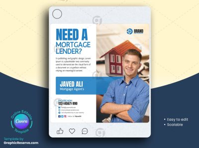 Mortgage Lender Social Media Banner 2v