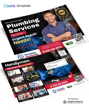 Plumbing-Service-EDDM-Postcard-Flyer-Canva-Template