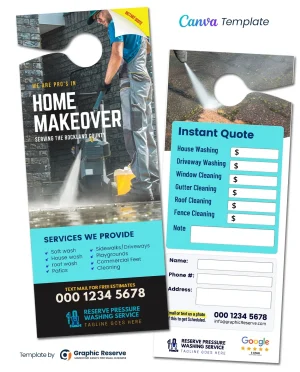 Power-Washing-Instant-Quote-Door-Hanger-Design-Canva-Template