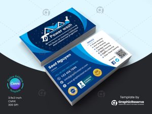 Pressure Washing Business Card