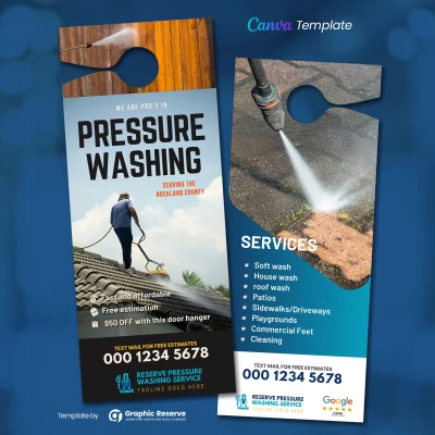 Pressure-Washing-Door-Hanger-Flyer