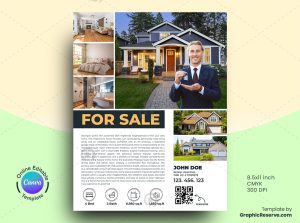 Real-Estate-For-Sale-Broker-Canva-Flyer