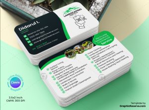 Restoration Business Card Canva Template