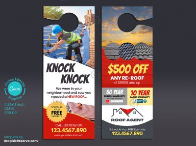 Roof Repairing Door Hanger