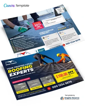 Roofing-Postcard-Design-Template