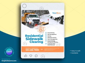 Sidewalk Cleaning Social Media Post