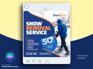 Snow Removal Instagram Post 1