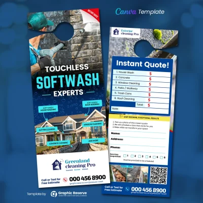 Softwashing-Instant-Quote-Door-Hanger-Design-Canva-Template