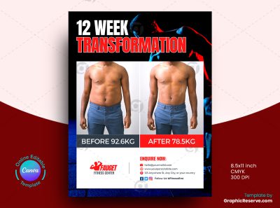 Transformation Gym Flyer f9