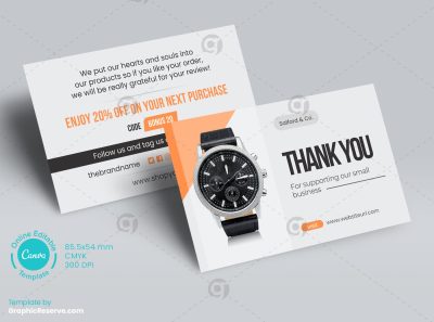 Watch Shop Loyalty Card