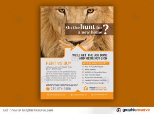 Creative Real Estate Flyer Design Sample