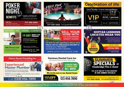 eddm mailer template front side