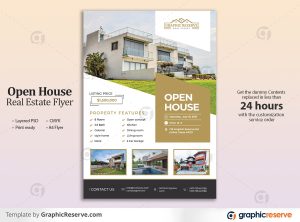 Open House Real Estate Flyer 1