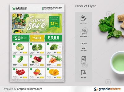 Supermarket Flyer Grocery Ads Flyer Promotion Cover Photo